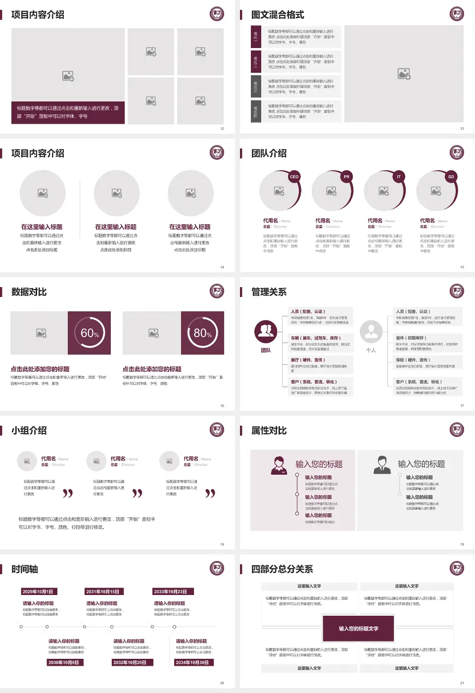 中国医学科学院阜外医院深圳医院科室介绍与推广PPT模板16:9格式幻灯片预览图3