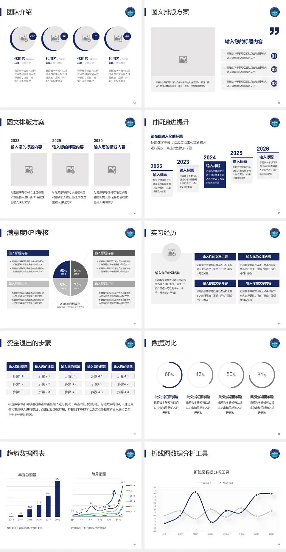中国医学科学院肿瘤医院深圳医院培训与教育PPT模板4:3格式幻灯片预览图3