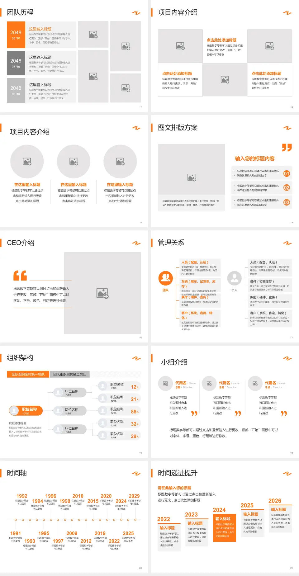 中山大学中山眼科中心医院管理报告PPT模板4:3格式幻灯片预览图3