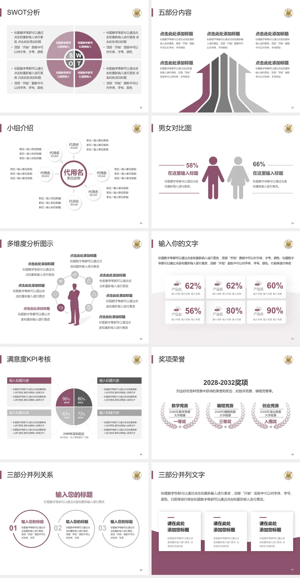 中山大学附属第一（南沙）医院医疗行业比赛专用PPT模板4:3格式幻灯片预览图5