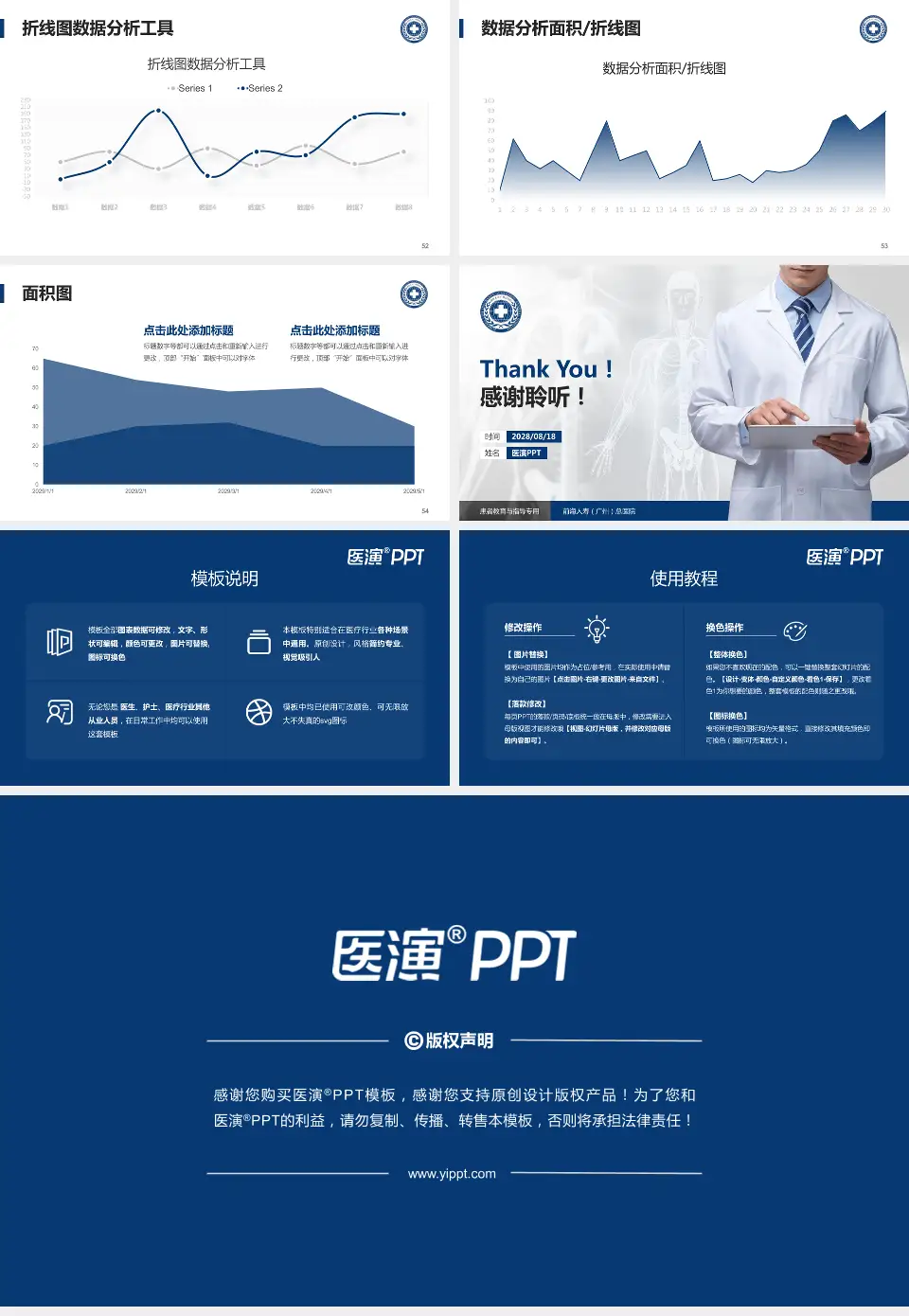 前海人寿（广州）总医院患者教育与指导PPT模板16:9格式幻灯片预览图7