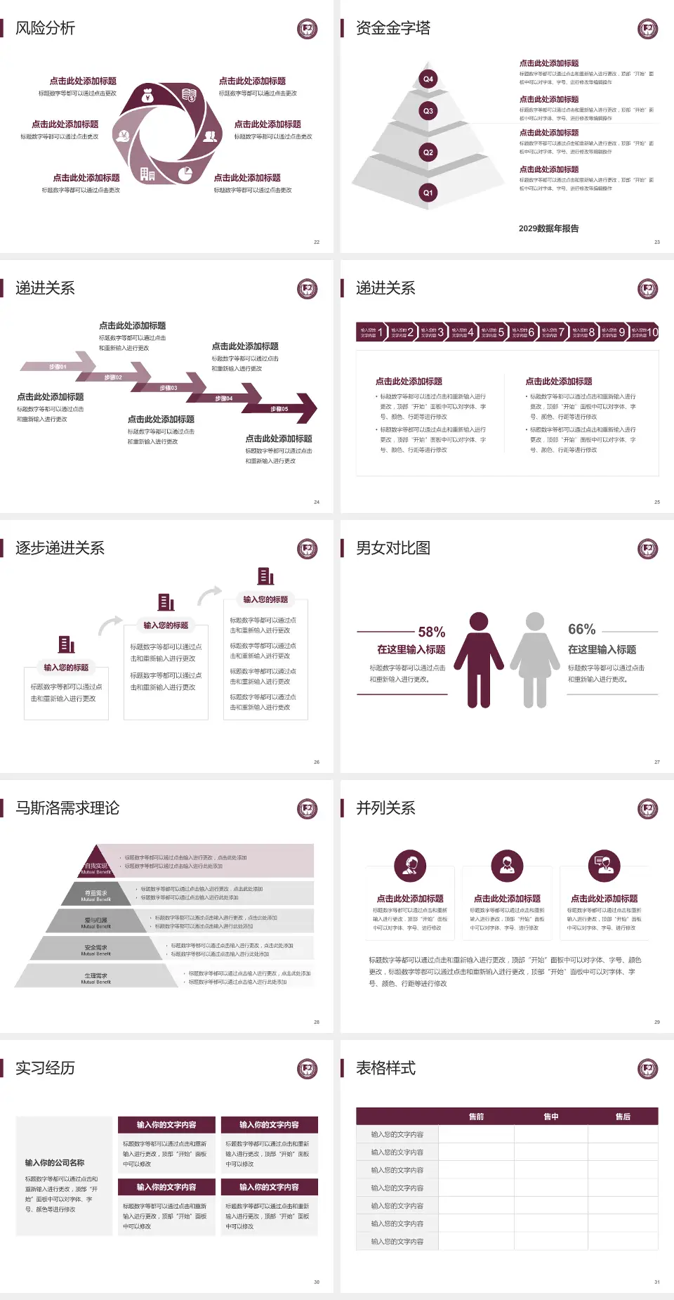 中国医学科学院阜外医院深圳医院项目申请与汇报PPT模板4:3格式幻灯片预览图4