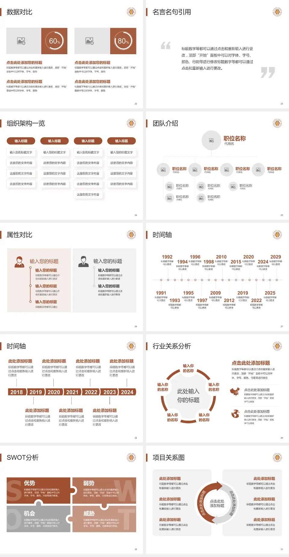 东莞市中医院分院医院简介/日常通用PPT模板4:3格式幻灯片预览图4