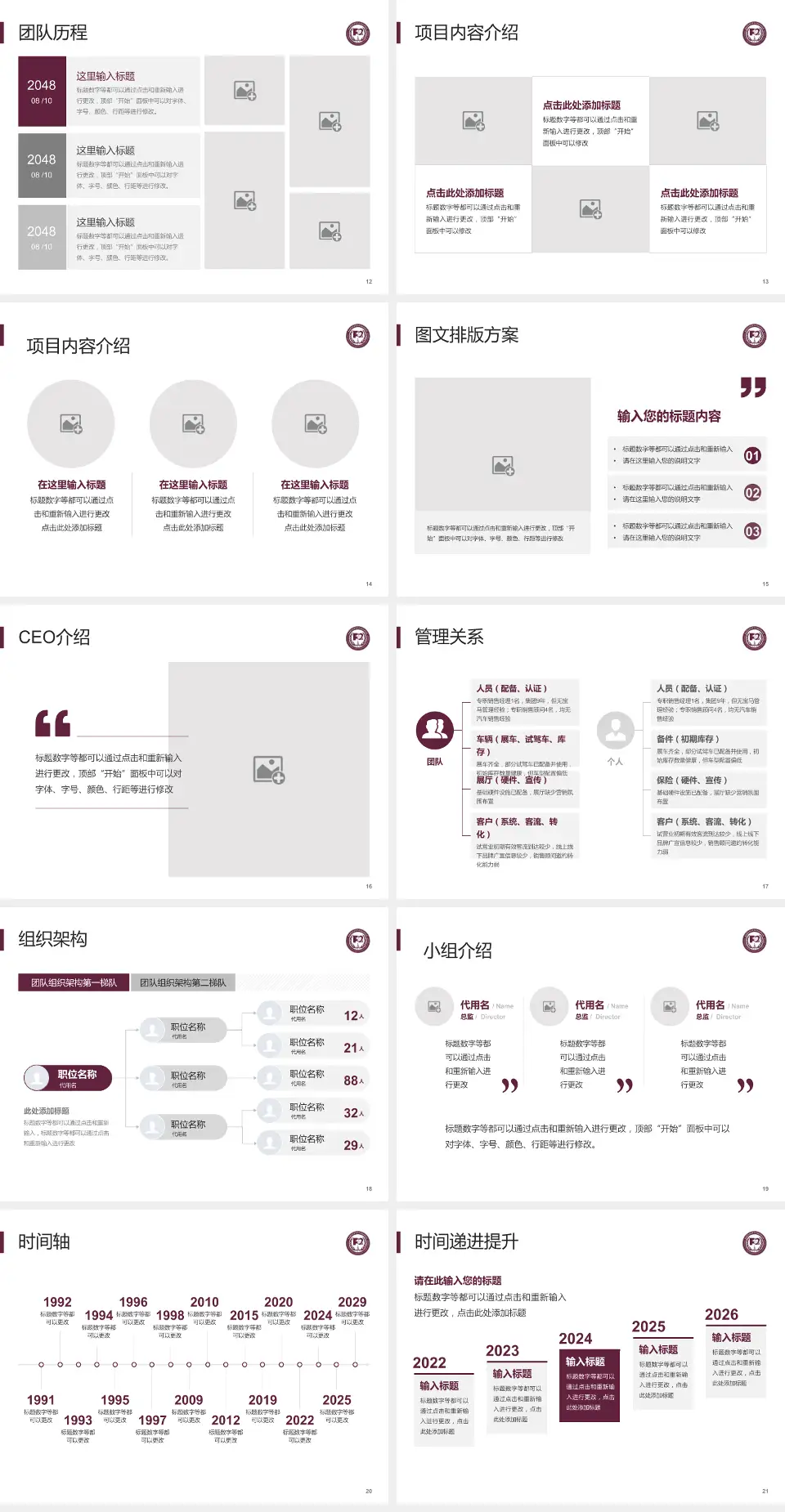 中国医学科学院阜外医院深圳医院医院管理报告PPT模板4:3格式幻灯片预览图3