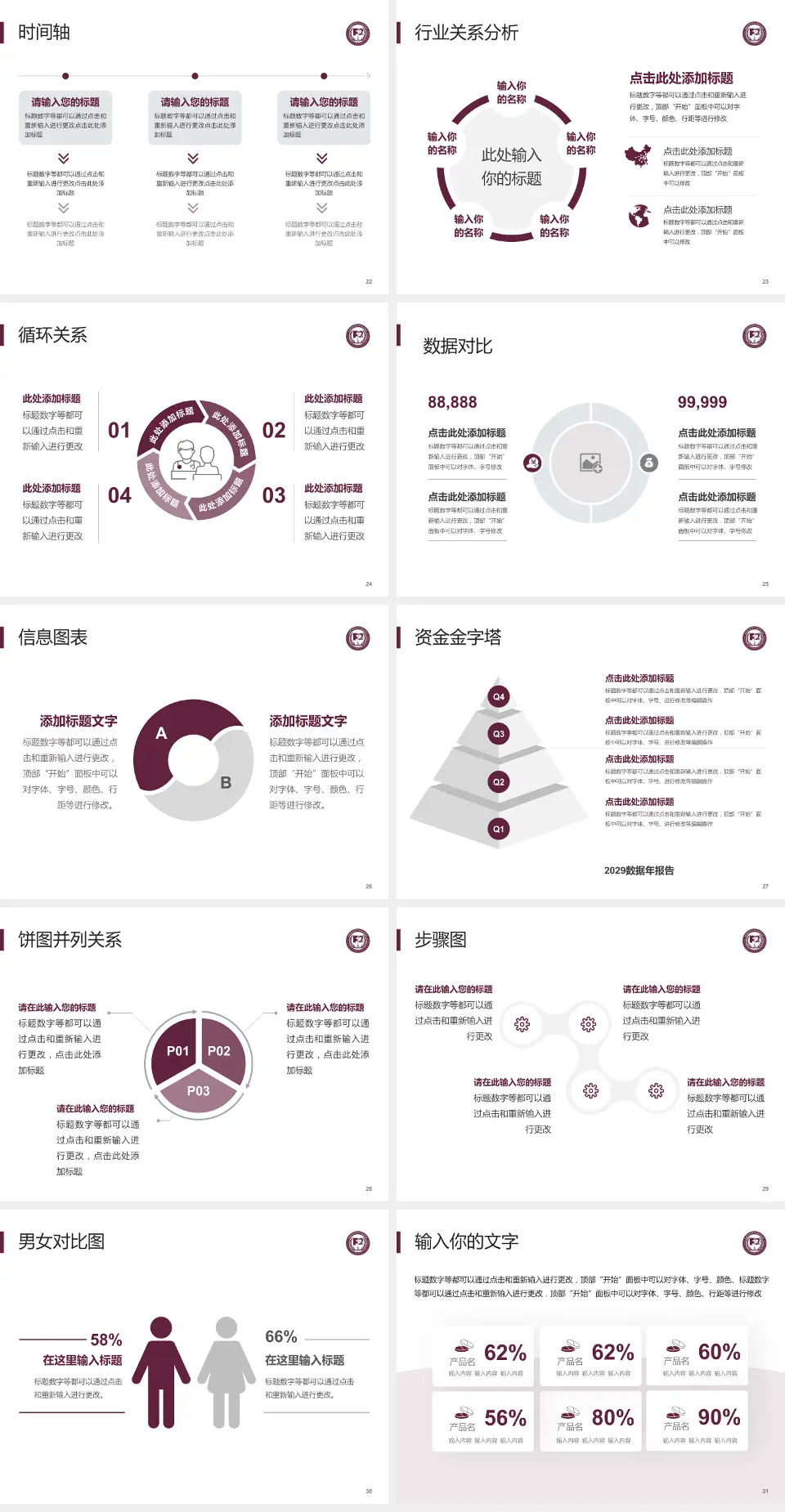 中国医学科学院阜外医院深圳医院医院管理报告PPT模板4:3格式幻灯片预览图4
