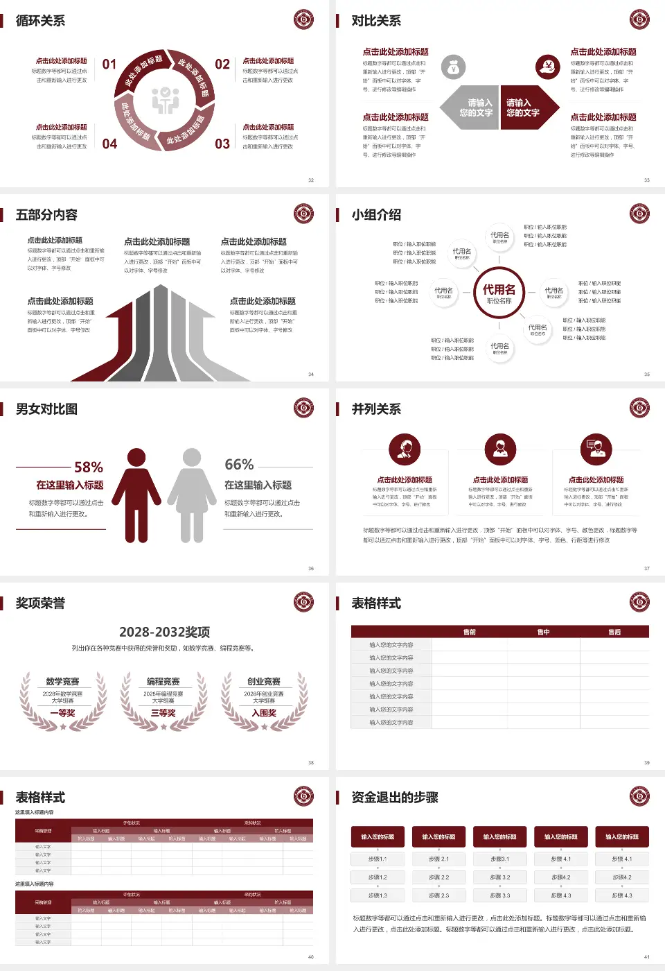 中山大学附属第六医院医院简介/日常通用PPT模板16:9格式幻灯片预览图5