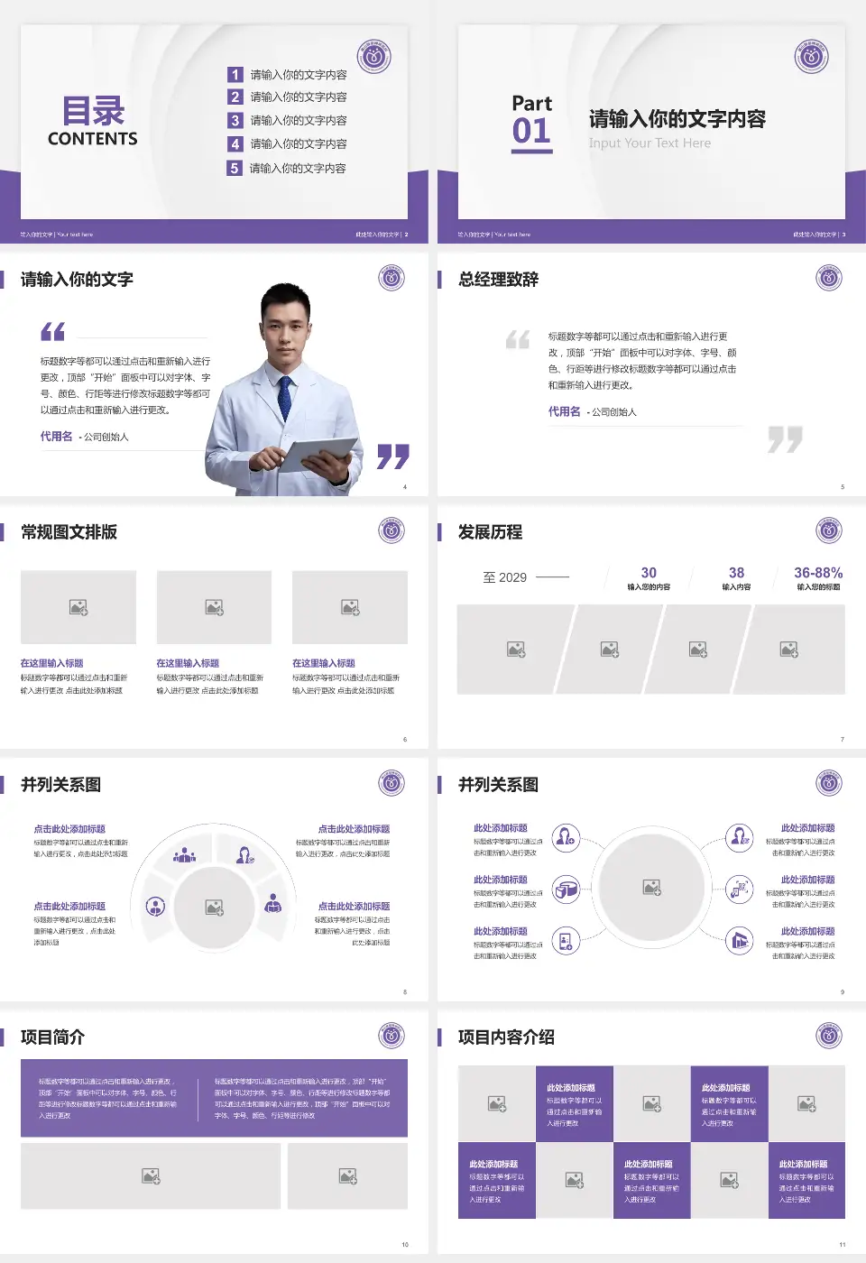 佛山市禅城区中心医院医院管理报告PPT模板16:9格式幻灯片预览图2