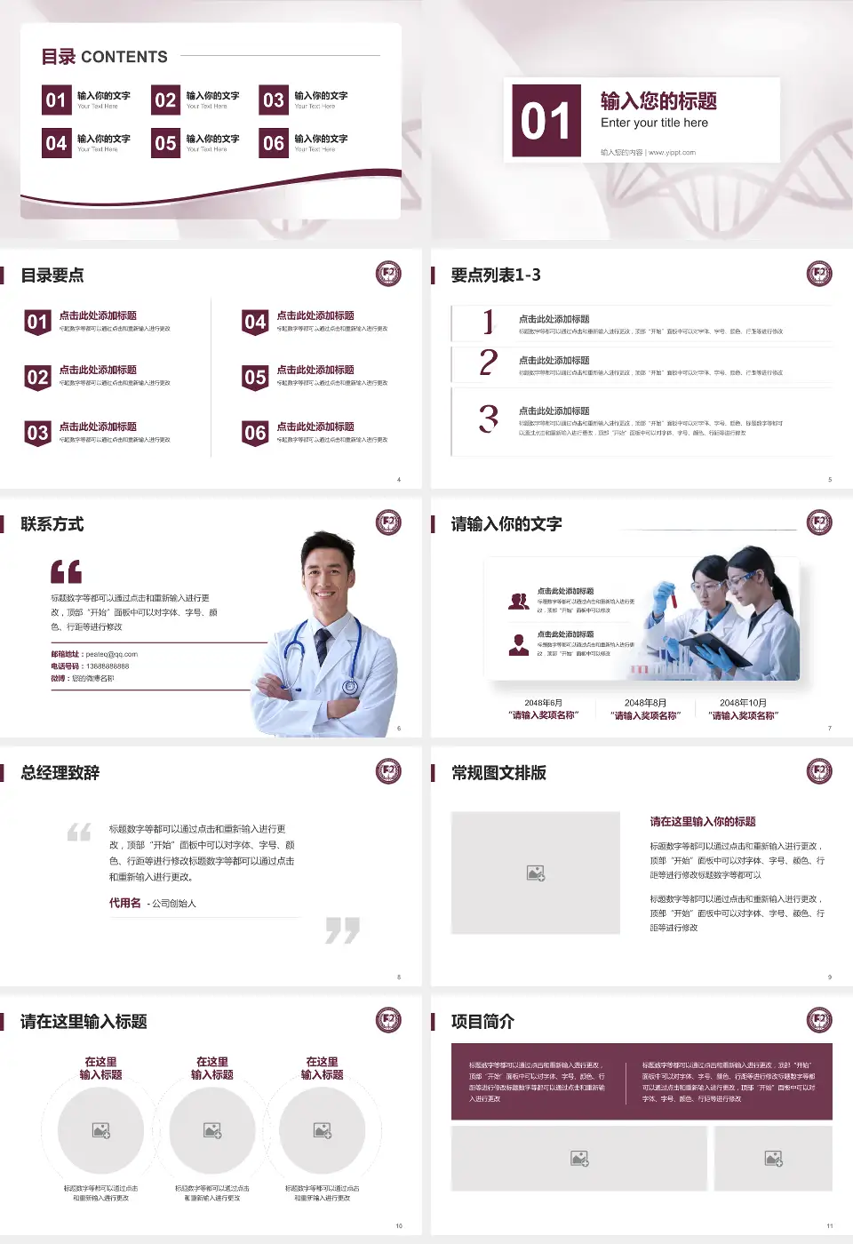 中国医学科学院阜外医院深圳医院项目申请与汇报PPT模板16:9格式幻灯片预览图2