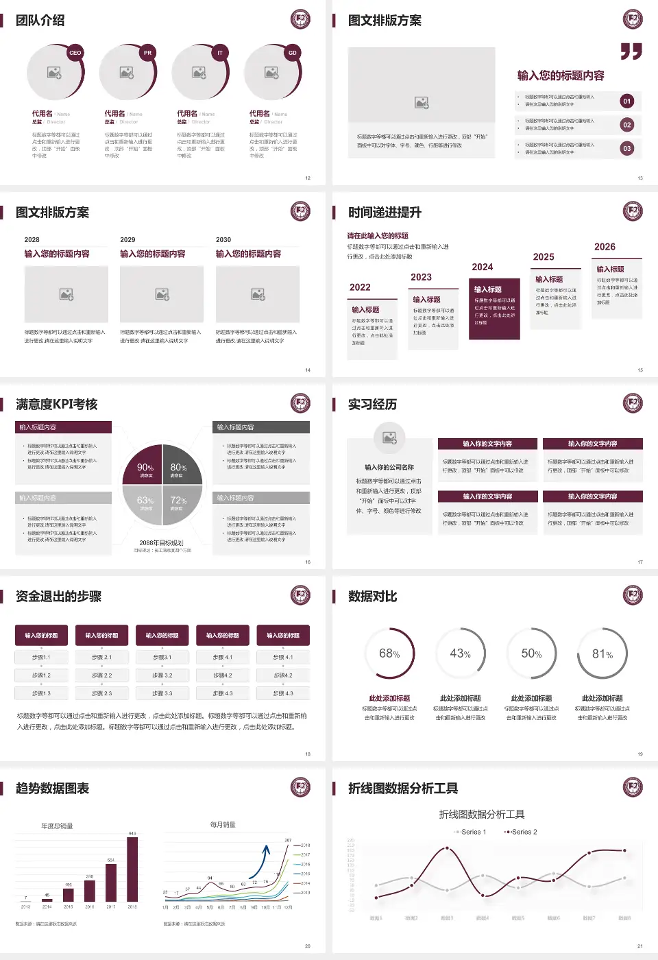 中国医学科学院阜外医院深圳医院培训与教育PPT模板16:9格式幻灯片预览图3