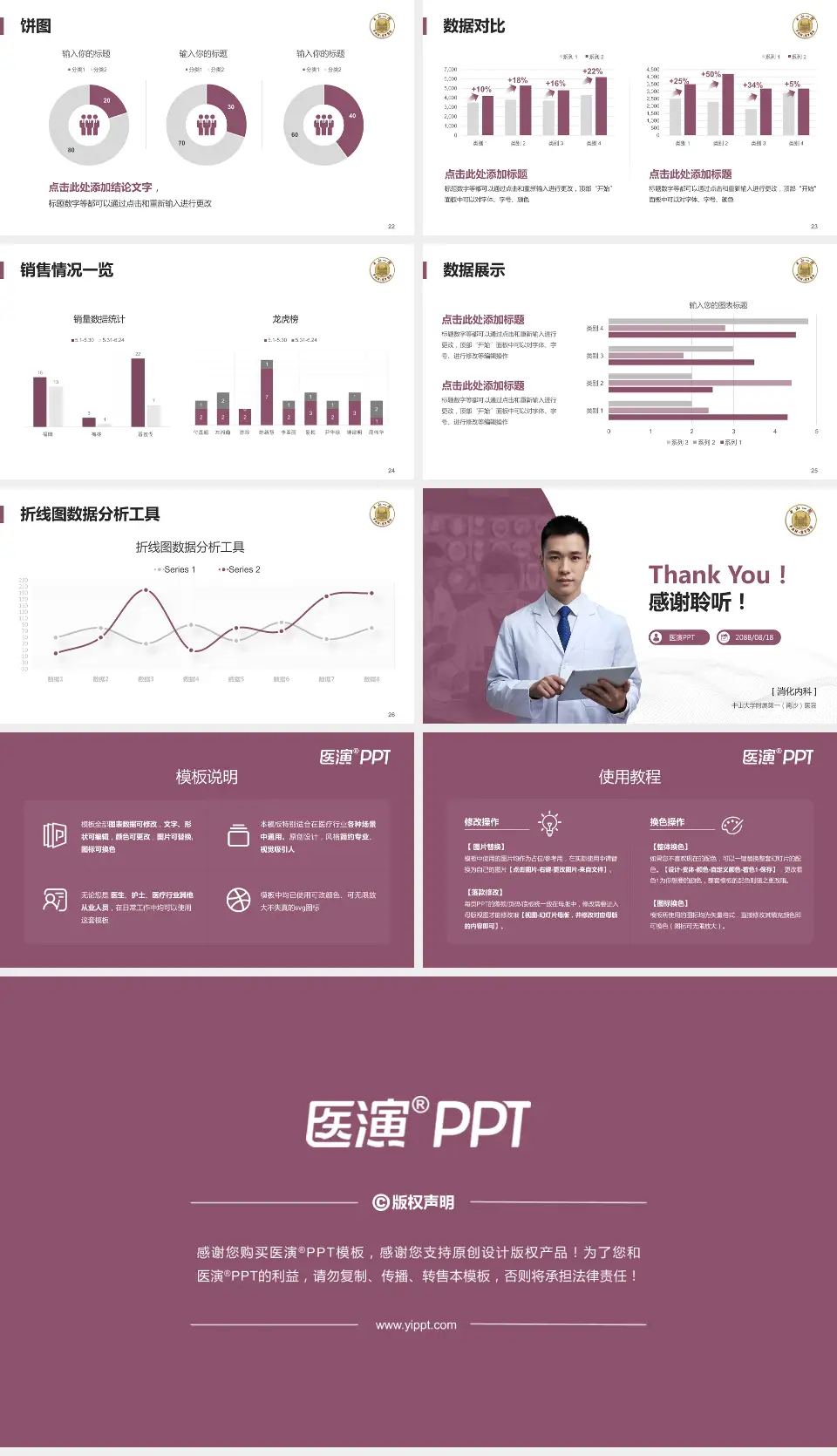 中山大学附属第一（南沙）医院病例分享与讨论PPT模板16:9格式幻灯片预览图4