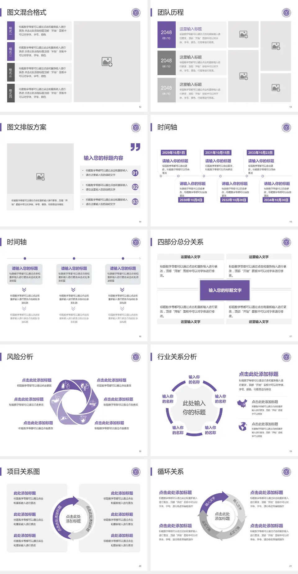 佛山市禅城区中心医院项目申请与汇报PPT模板4:3格式幻灯片预览图3