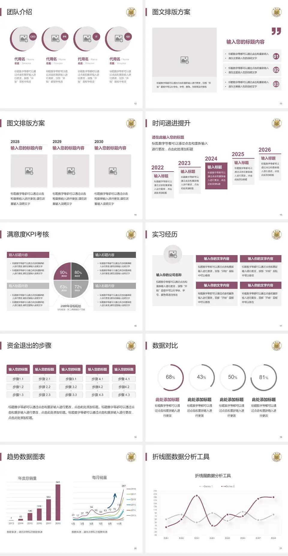 中山大学附属第一（南沙）医院培训与教育PPT模板4:3格式幻灯片预览图3