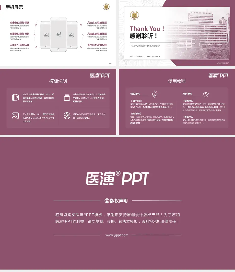 中山大学附属第一医院惠亚医院医院管理报告PPT模板16:9格式幻灯片预览图7