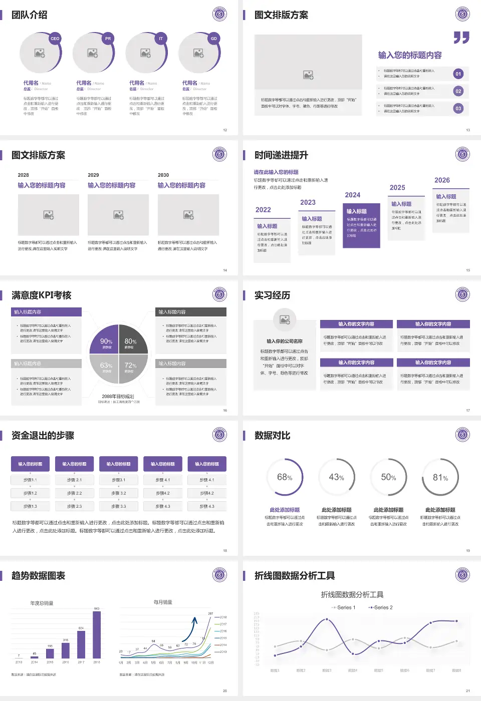 佛山市禅城区中心医院培训与教育PPT模板16:9格式幻灯片预览图3