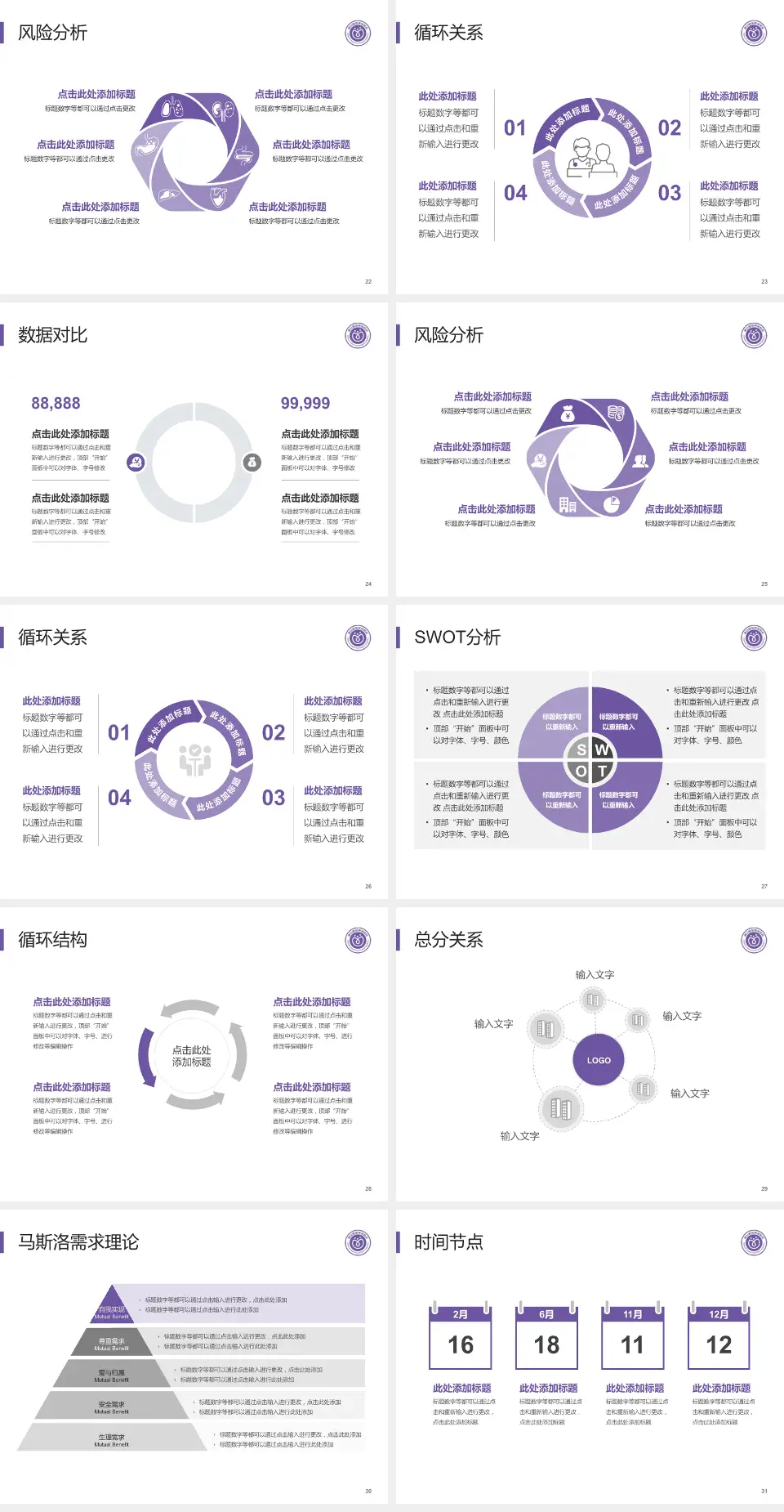 佛山市禅城区中心医院科研成果展示PPT模板4:3格式幻灯片预览图4