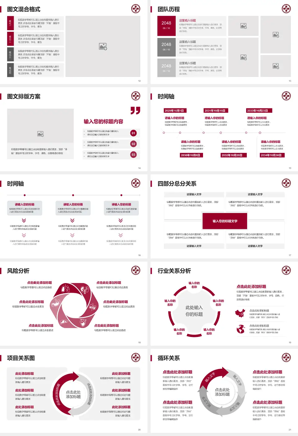 南方医科大学南方医院项目申请与汇报PPT模板16:9格式幻灯片预览图3