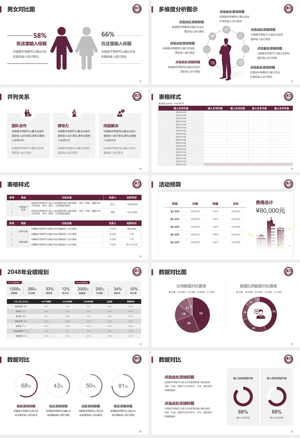 中国医学科学院阜外医院深圳医院财务与预算报告PPT模板16:9格式幻灯片预览图3