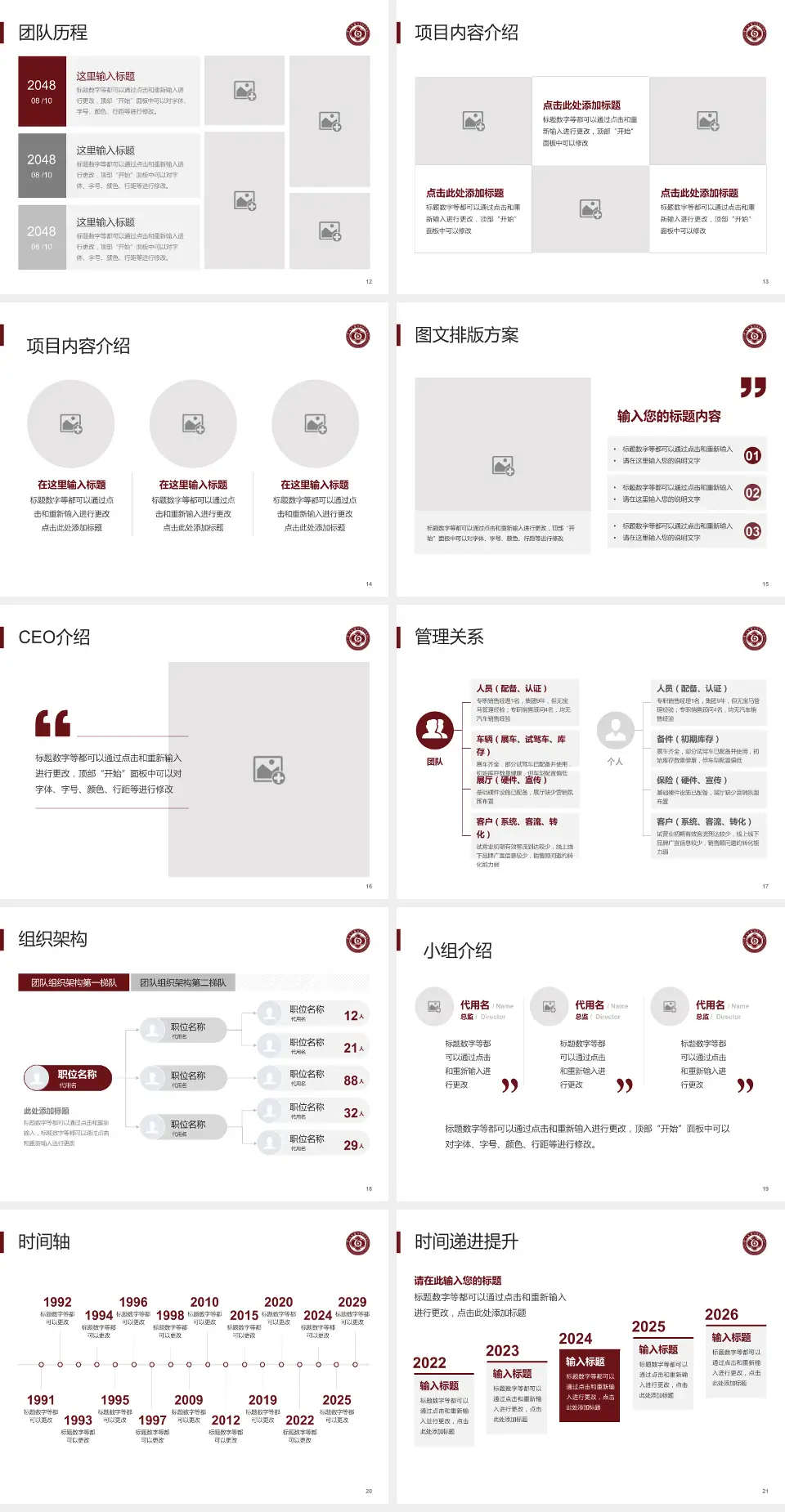 中山大学附属第六医院医院管理报告PPT模板4:3格式幻灯片预览图3