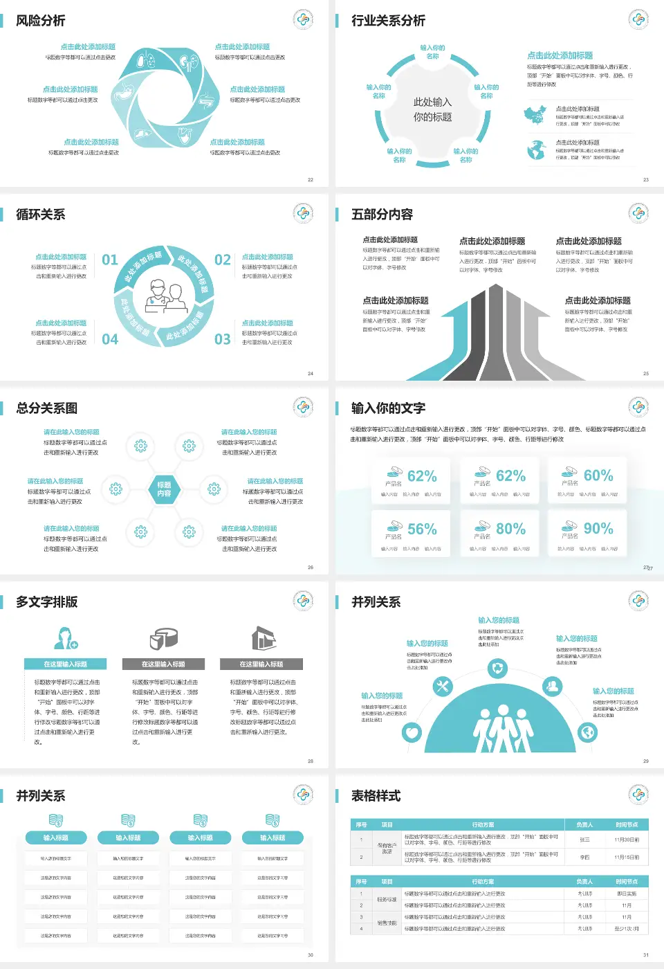 中山大学附属第三医院岭南医院科室介绍与推广PPT模板16:9格式幻灯片预览图4