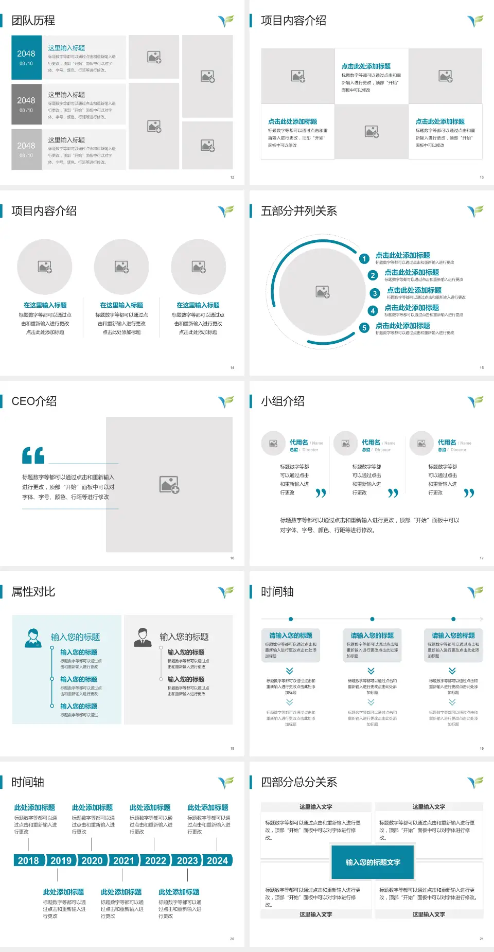 佛山市第二人民医院科研成果展示PPT模板4:3格式幻灯片预览图3