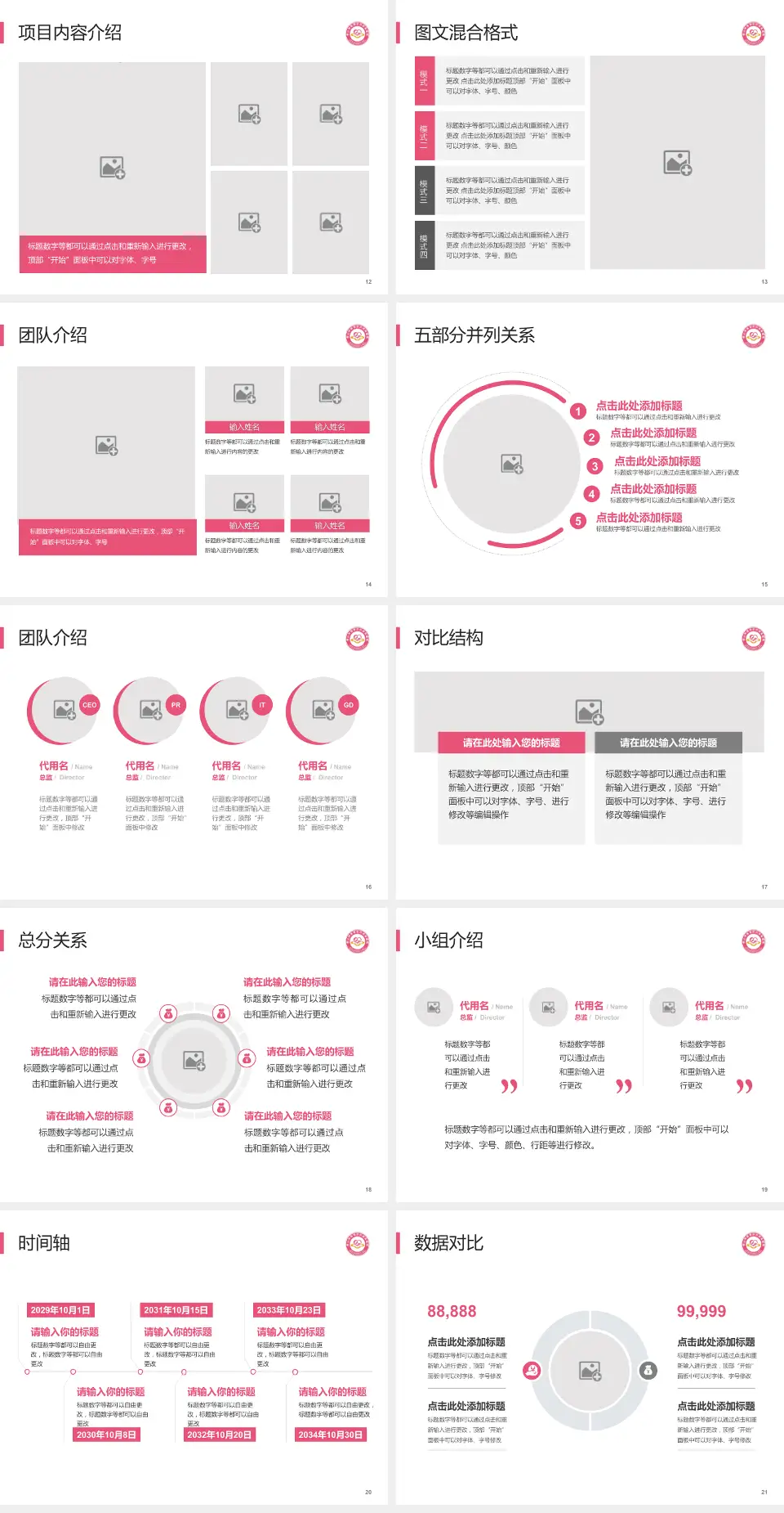 佛山市南海区妇幼保健院医疗知识普及PPT模板4:3格式幻灯片预览图3