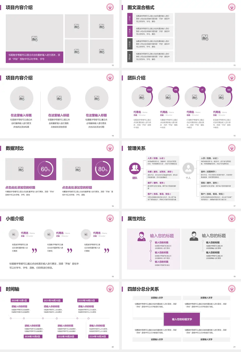 东莞市妇幼保健院科室介绍与推广PPT模板16:9格式幻灯片预览图3