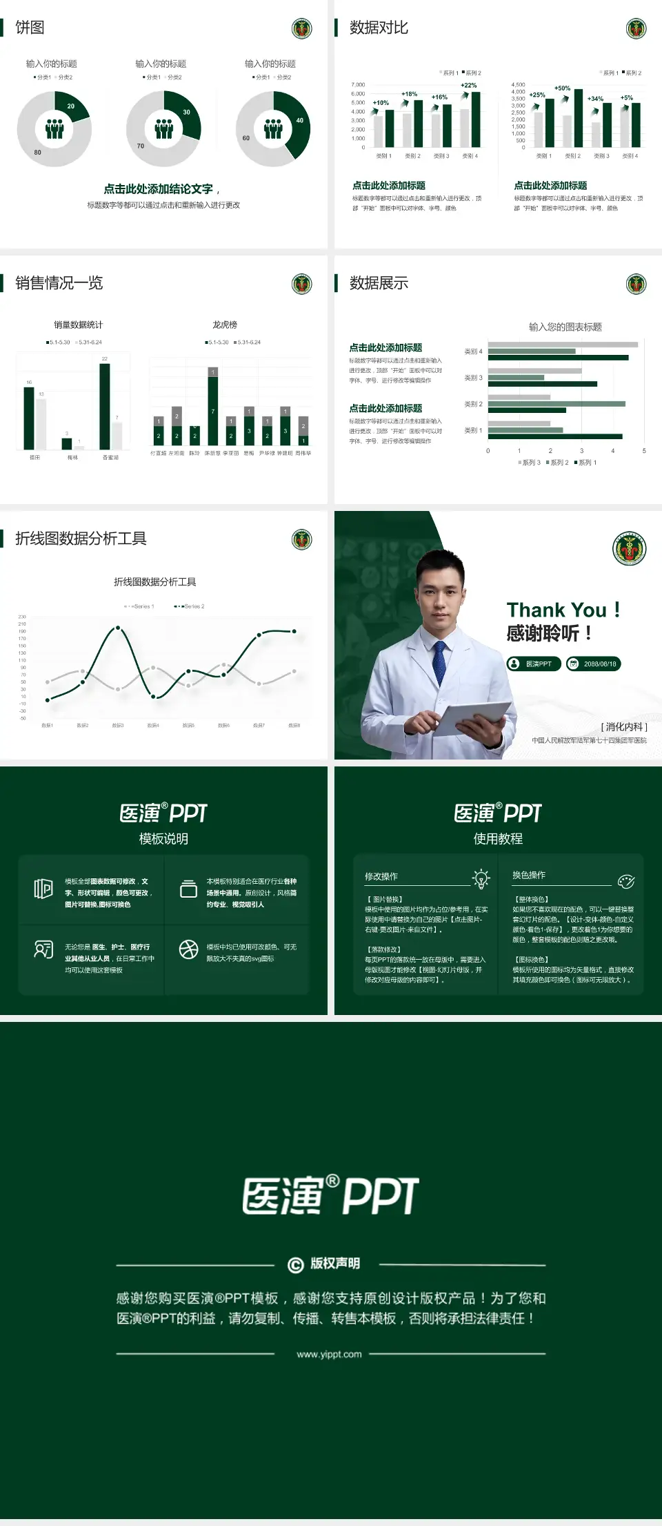 中国人民解放军陆军第七十四集团军医院病例分享与讨论PPT模板4:3格式幻灯片预览图4