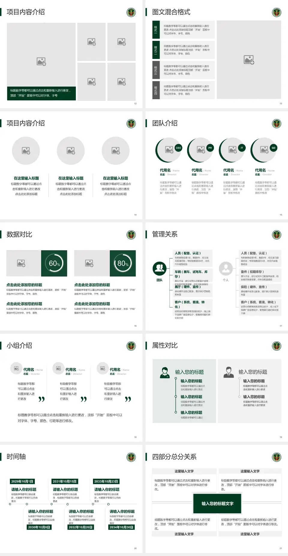 中国人民解放军陆军第七十四集团军医院科室介绍与推广PPT模板4:3格式幻灯片预览图3