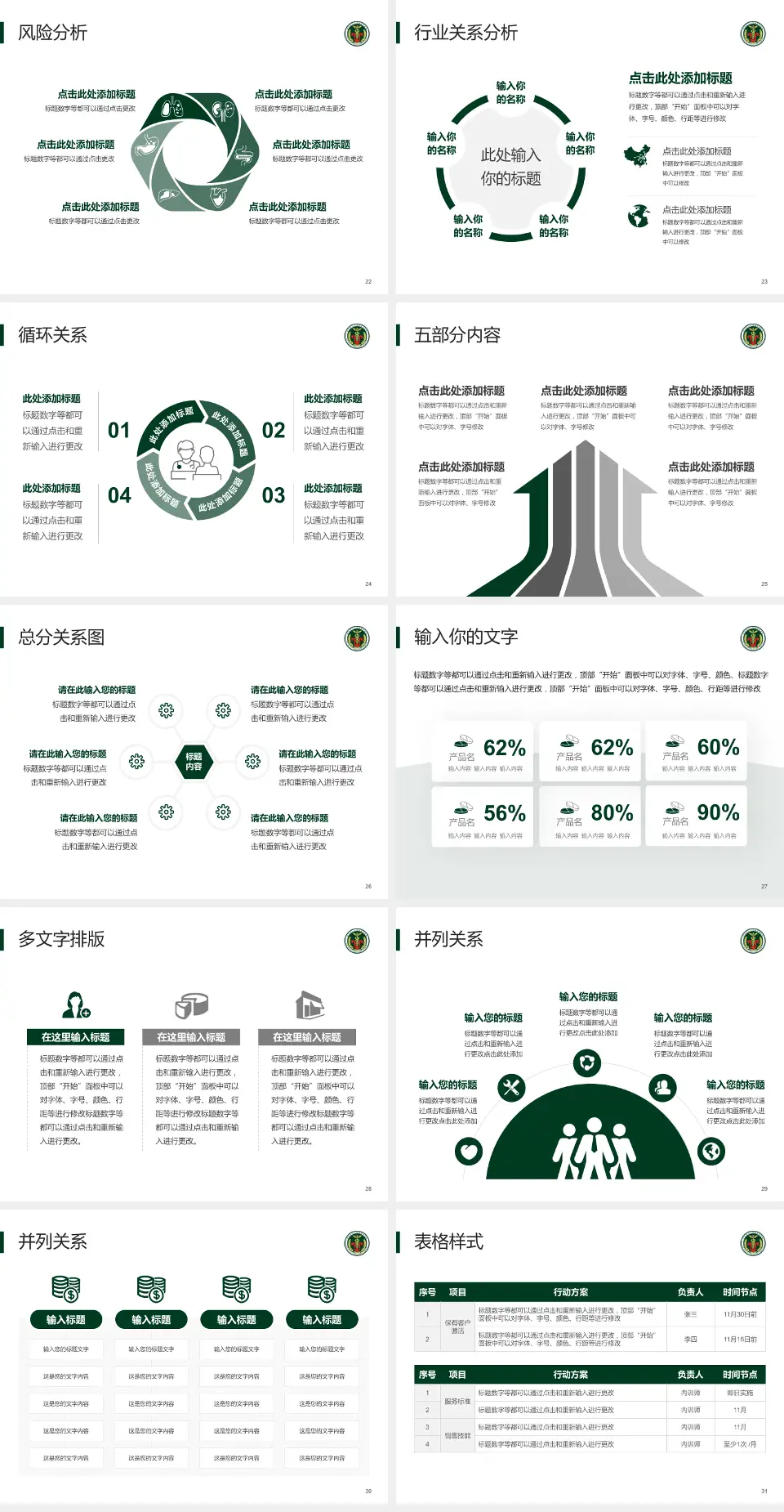 中国人民解放军陆军第七十四集团军医院科室介绍与推广PPT模板4:3格式幻灯片预览图4