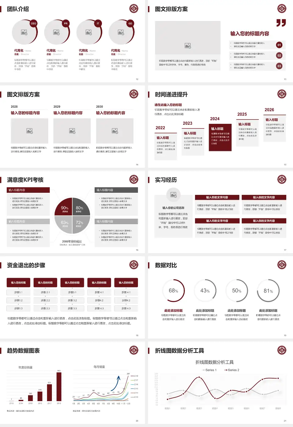 中山大学附属第六医院培训与教育PPT模板16:9格式幻灯片预览图3