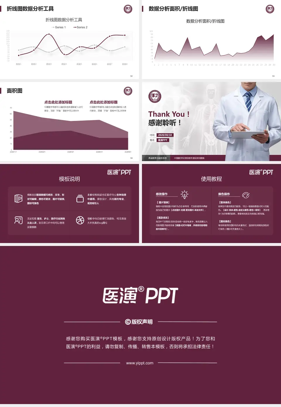 中国医学科学院阜外医院深圳医院患者教育与指导PPT模板16:9格式幻灯片预览图7