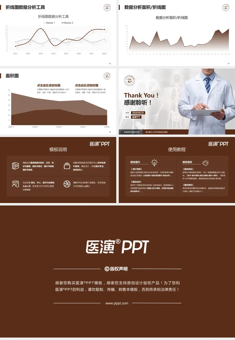 南方医科大学中西医结合医院患者教育与指导PPT模板16:9格式幻灯片预览图7