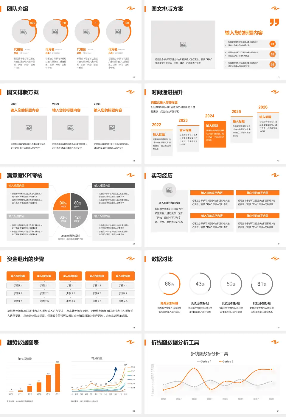 中山大学中山眼科中心培训与教育PPT模板16:9格式幻灯片预览图3