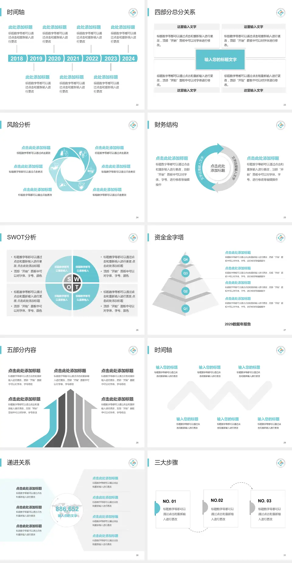 中山大学附属第三医院岭南医院患者教育与指导PPT模板4:3格式幻灯片预览图4