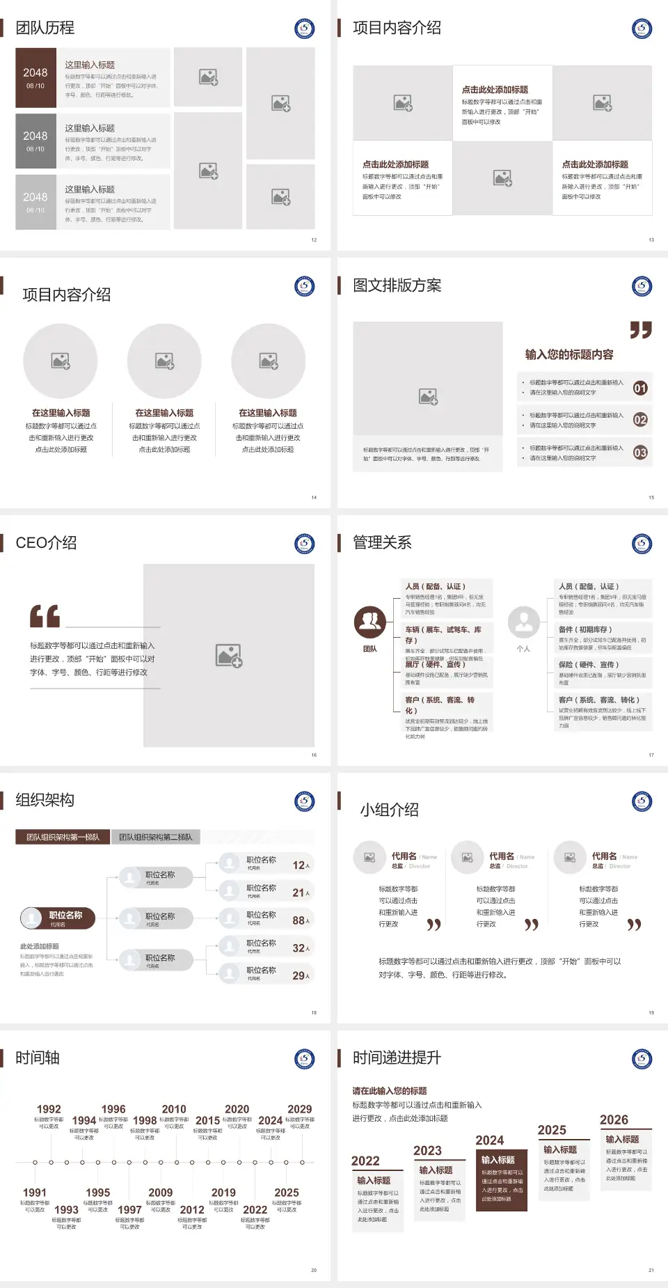西安市第五医院医院管理报告PPT模板4:3格式幻灯片预览图3