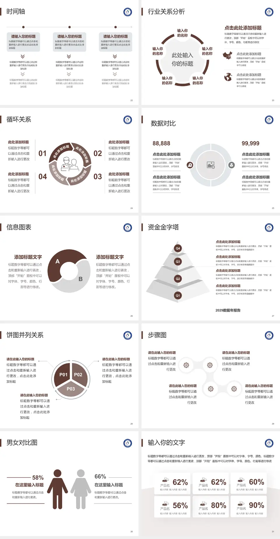 西安市第五医院医院管理报告PPT模板4:3格式幻灯片预览图4