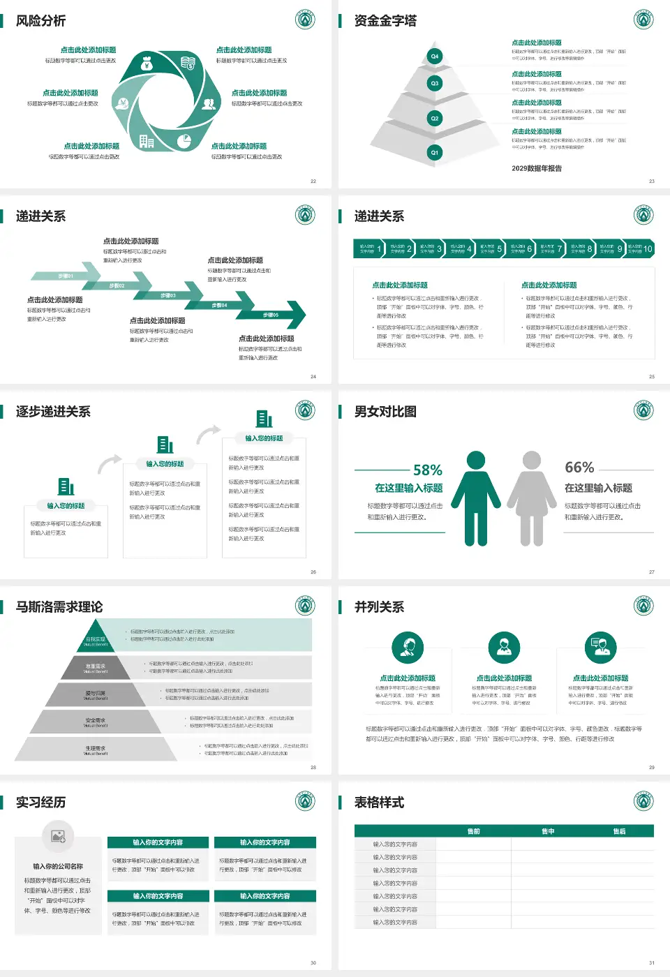 汉中市人民医院项目申请与汇报PPT模板16:9格式幻灯片预览图4