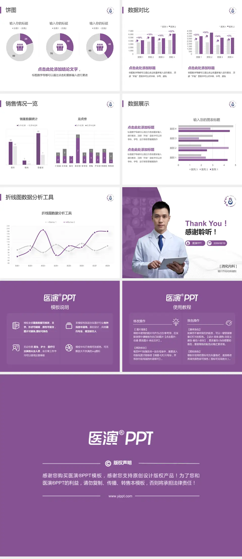 铜川市妇幼保健院病例分享与讨论PPT模板4:3格式幻灯片预览图4