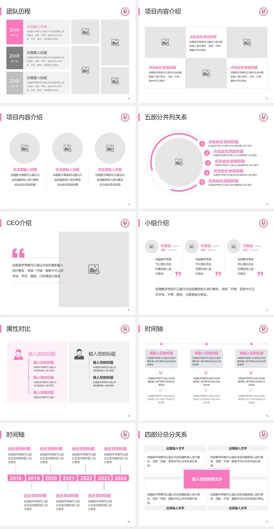 渭南市妇幼保健院科研成果展示PPT模板4:3格式幻灯片预览图3