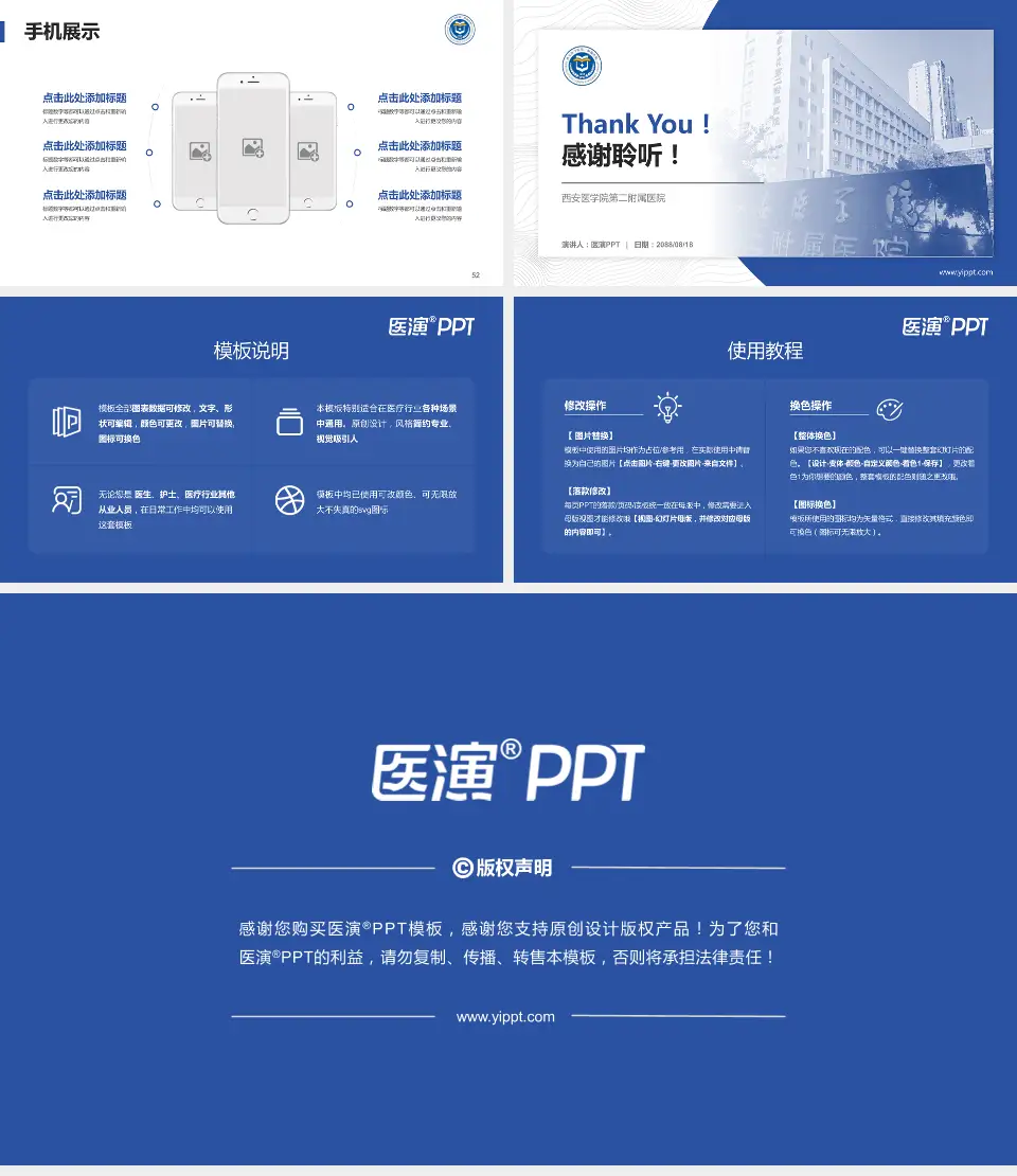 西安医学院第二附属医院医院管理报告PPT模板16:9格式幻灯片预览图7