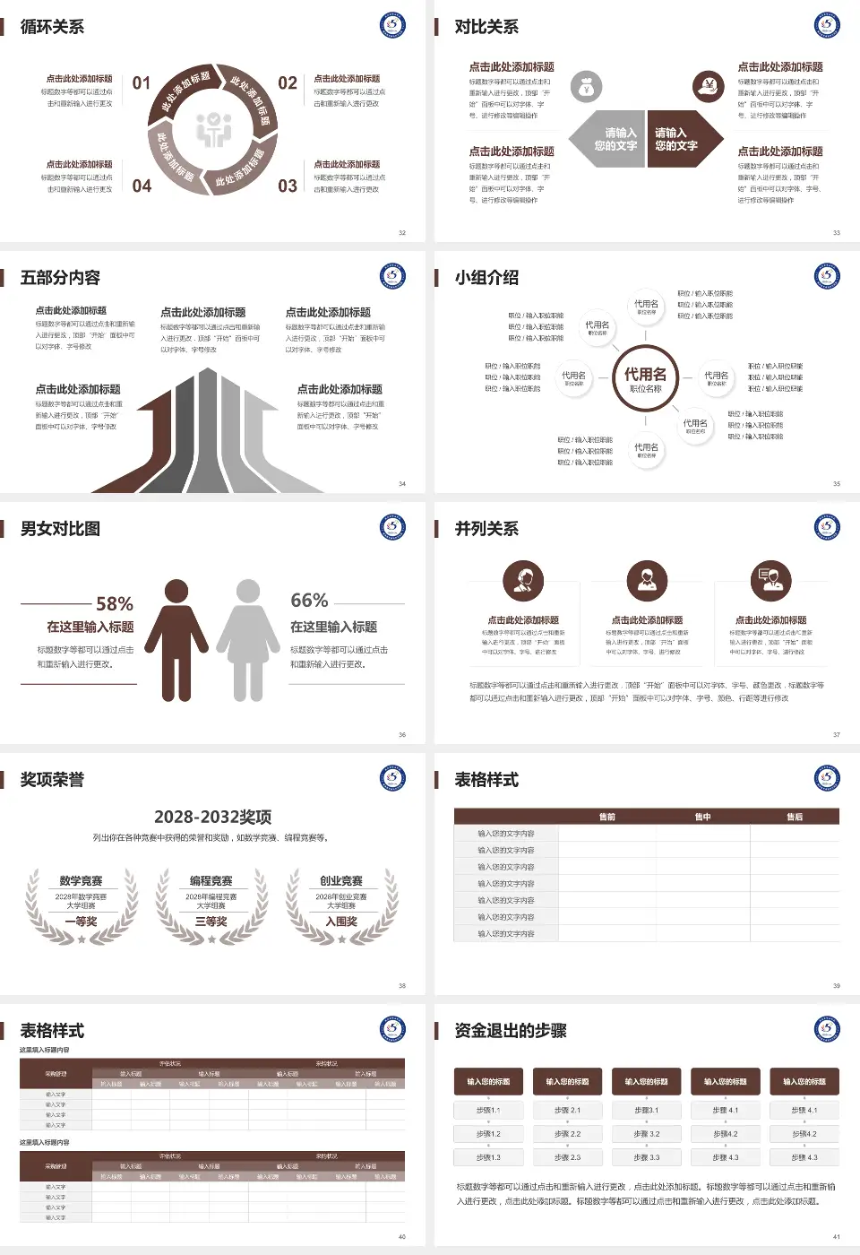 西安市第五医院医院简介/日常通用PPT模板16:9格式幻灯片预览图5