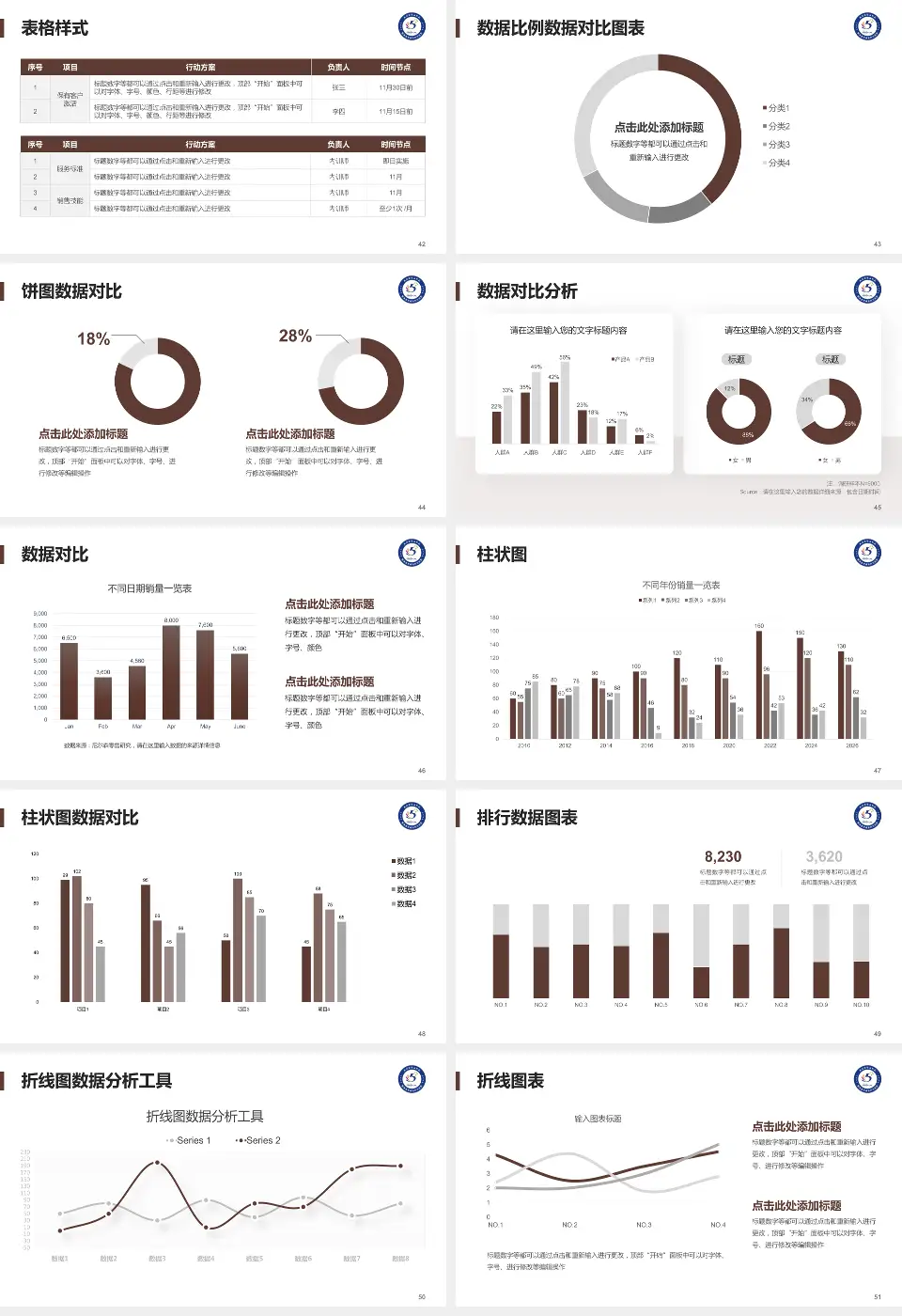 西安市第五医院医院简介/日常通用PPT模板16:9格式幻灯片预览图6