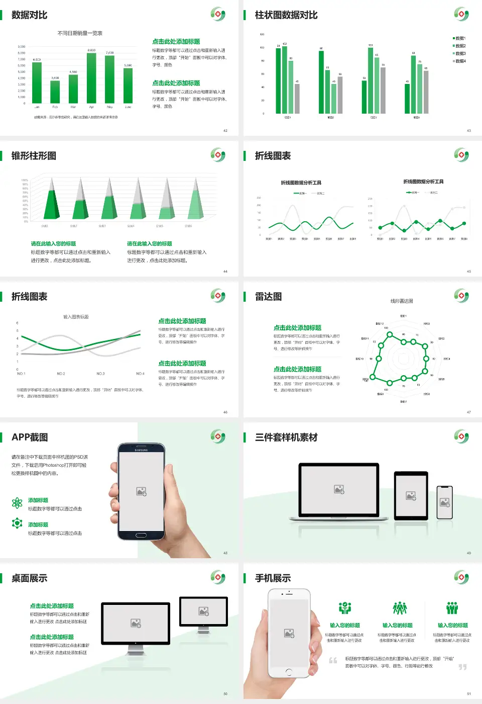 西安市精神卫生中心医院管理报告PPT模板16:9格式幻灯片预览图6