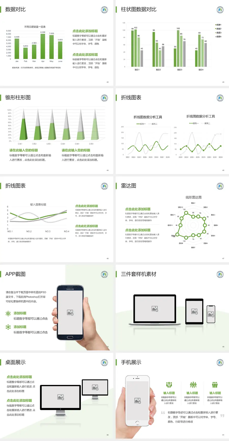陕西省结核病防治院医院管理报告PPT模板4:3格式幻灯片预览图6
