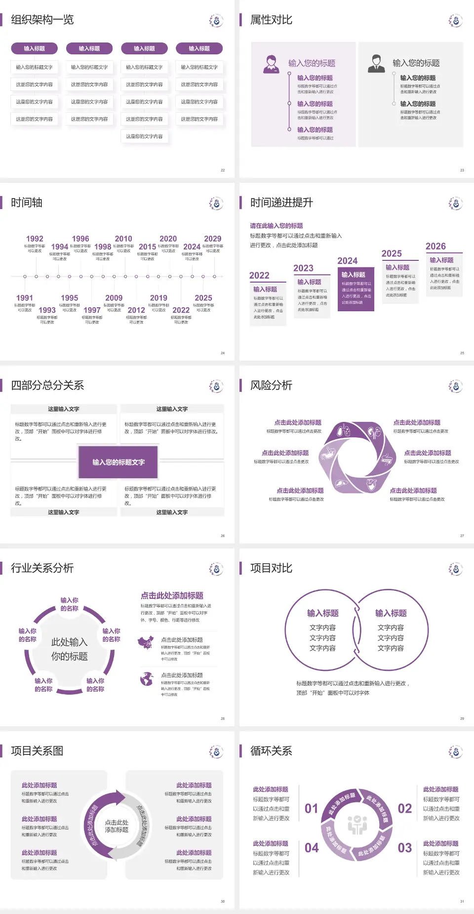 铜川市妇幼保健院医疗行业比赛专用PPT模板4:3格式幻灯片预览图4