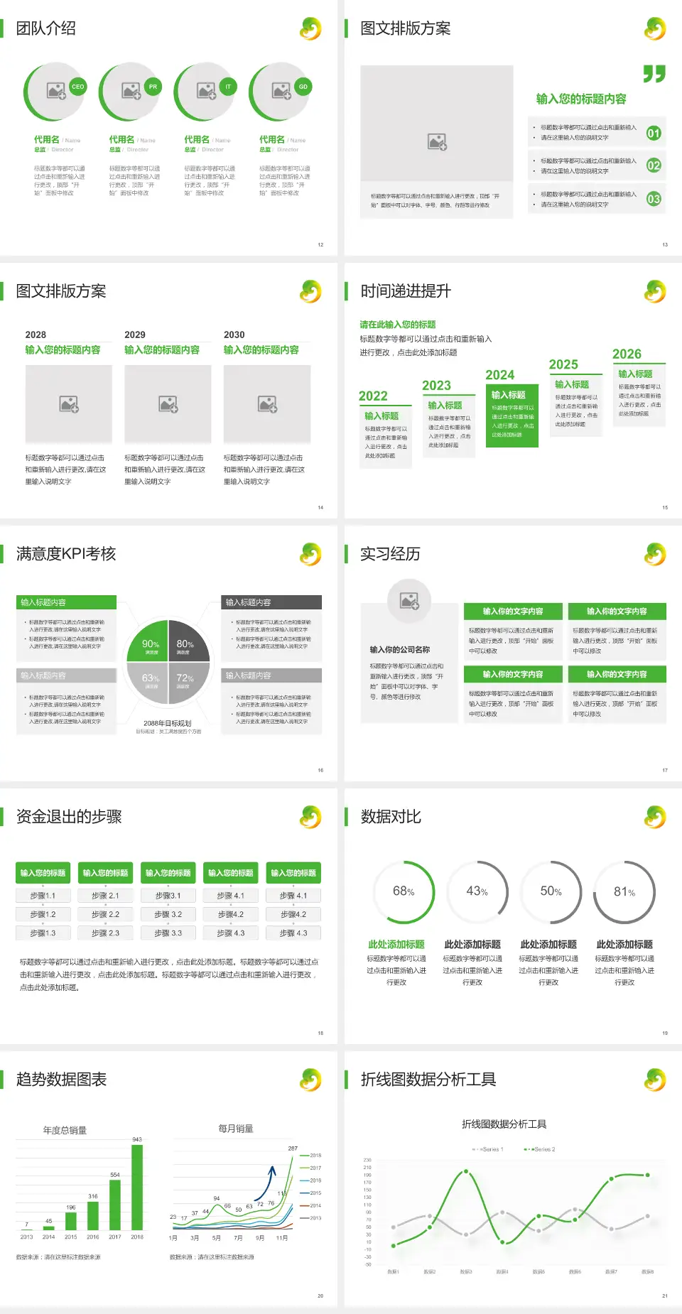 牡丹江市妇女儿童医院培训与教育PPT模板4:3格式幻灯片预览图3