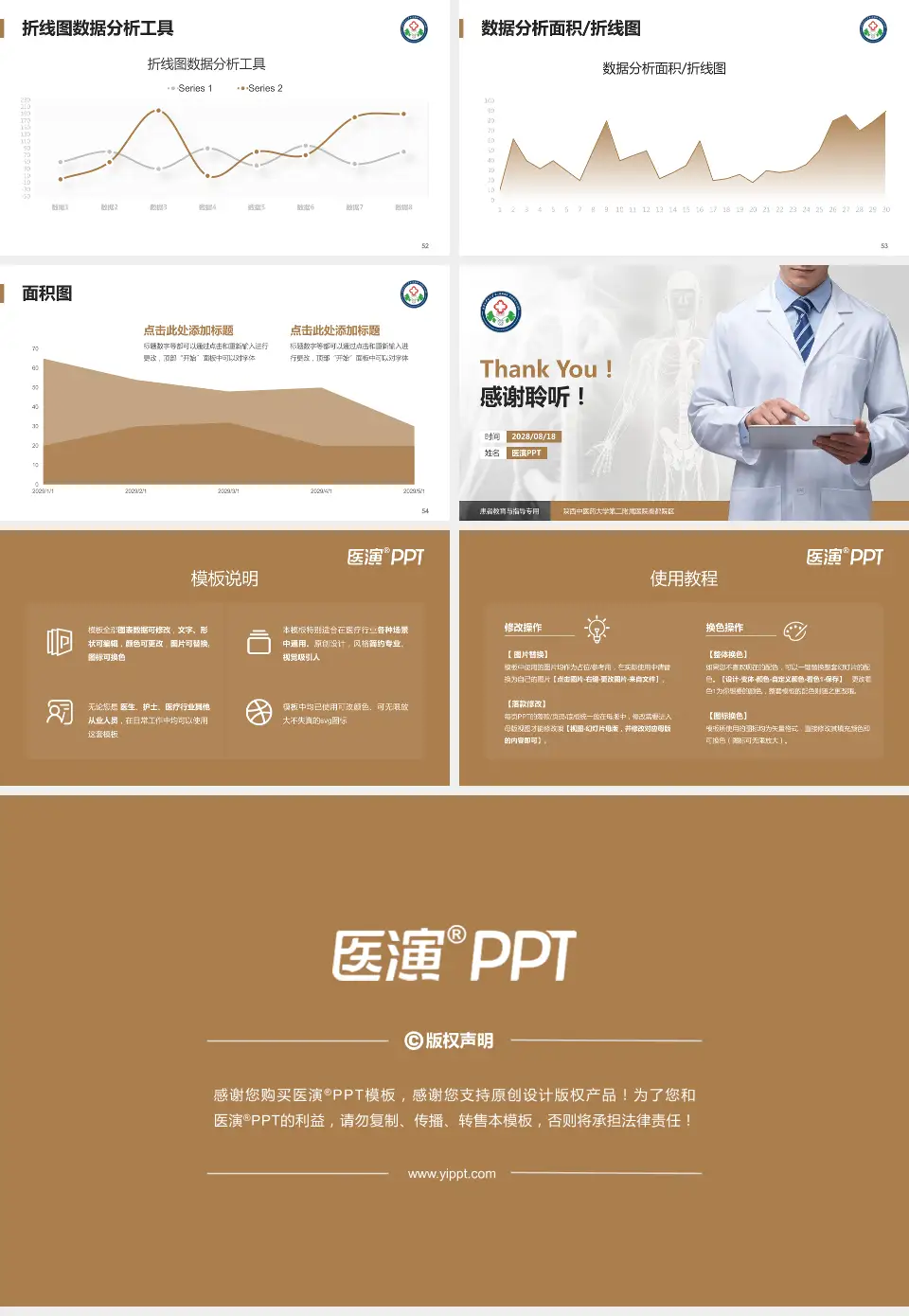 陕西中医药大学第二附属医院秦都院区患者教育与指导PPT模板16:9格式幻灯片预览图7