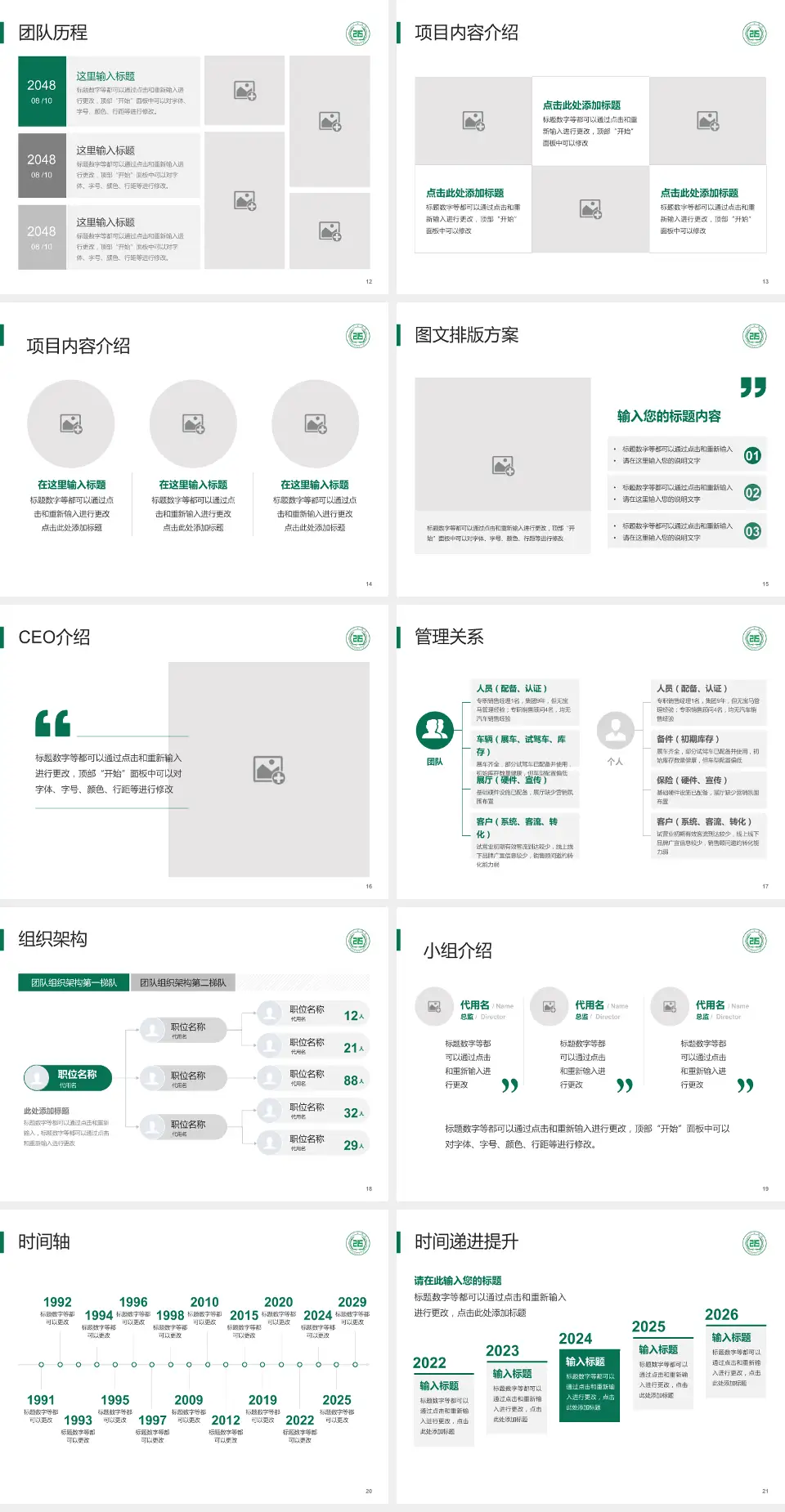 陕西省核工业二一五医院医院管理报告PPT模板4:3格式幻灯片预览图3