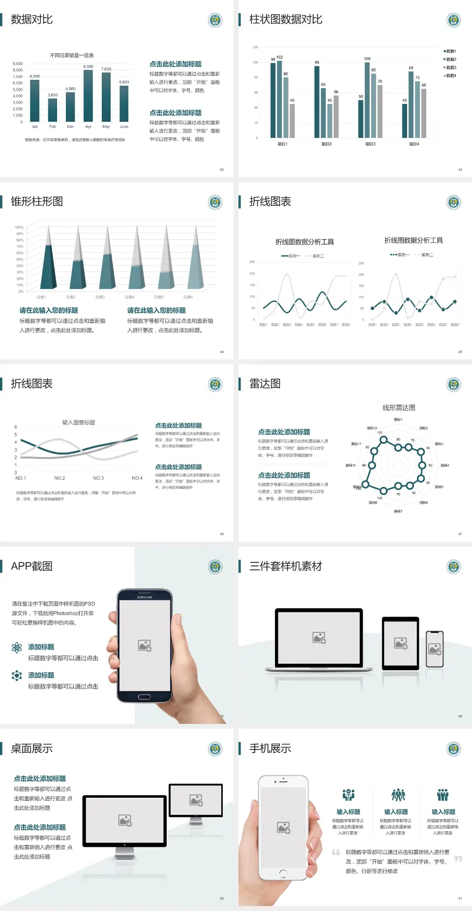 西安医学院附属宝鸡医院医院管理报告PPT模板4:3格式幻灯片预览图6