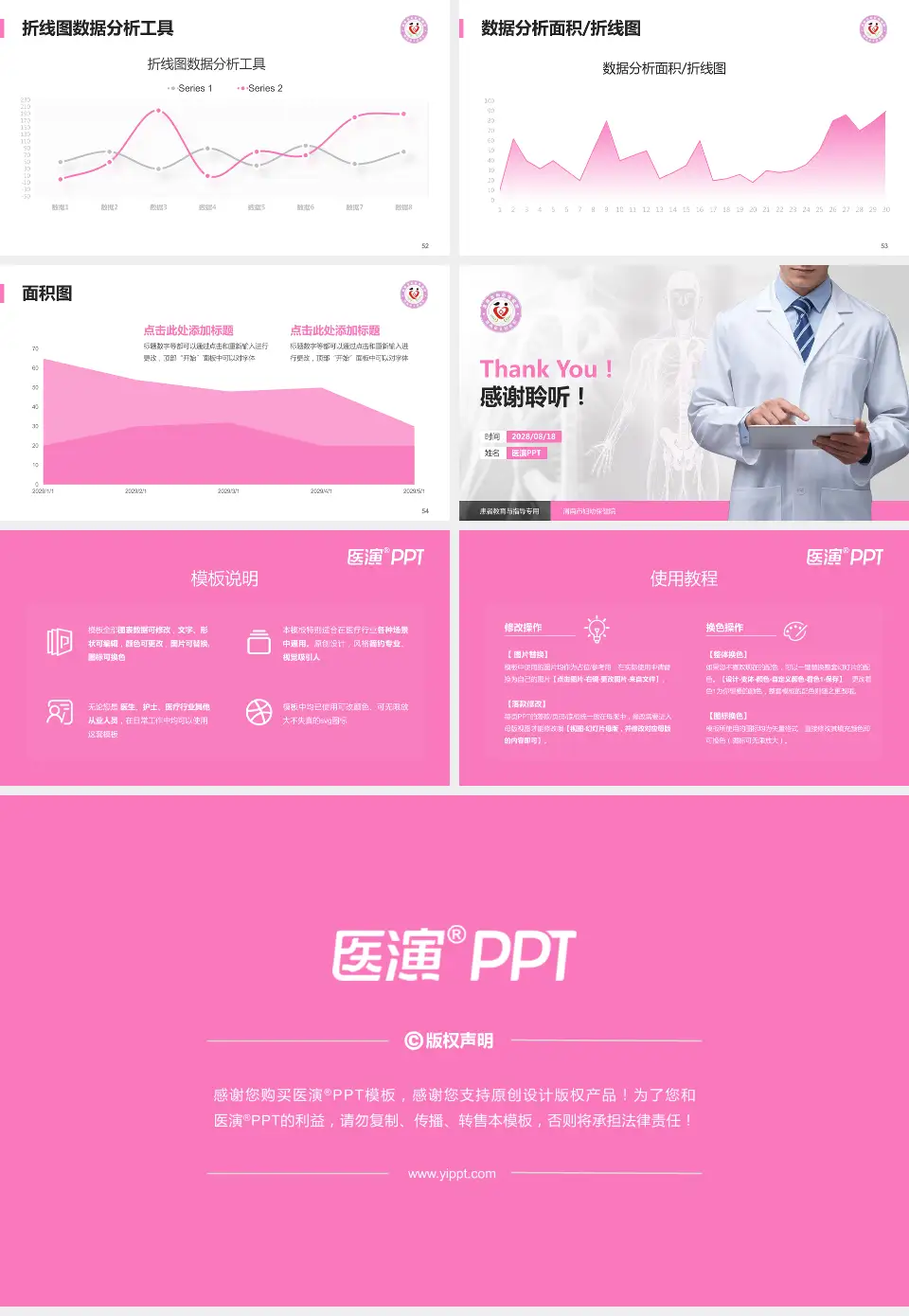 渭南市妇幼保健院患者教育与指导PPT模板16:9格式幻灯片预览图7